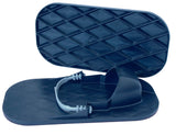 Tile shoes Waffled for walking on set tiles with spring strap
