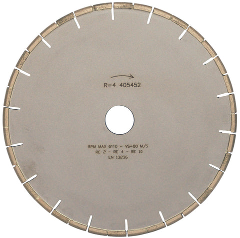 Grooving Diamond Disc For Cutting Anti Slip grooves Dia. 250mm R 4mm179SCAN4