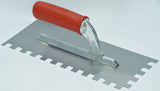 Notched Trowels With Rubber Handle Size 28x12cm  6-12mm
