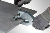 Tile pliers free-cut in use