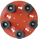 Discs With Five Silicon Carbide Abrasive Grindstones
