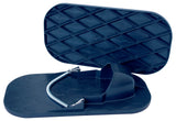 Tile shoes Waffled for walking on set tiles with spring strap
