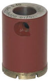 Quick change diamond core drill