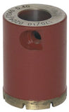 Quick change diamond core drill
