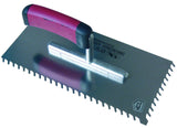 Slanted and Round Notched Trowels 28x13cm 6-15mm (select option)