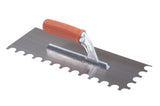 Slanted and Round Notched Trowels 28x13cm 6-15mm (select option)