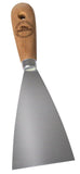 Scraper with beech handle 80mm