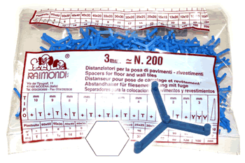 Tile online spacers hexagon