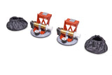 Easy Move Vacuum Suction Cups Pair For Cross Bar With Gauge