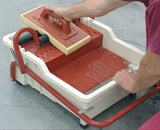 Pedalo with hand sponge