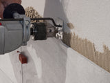 drilling wall for fixing