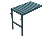 Rolling Side Table With 10 Rollers 100cm Length 374RU10D40